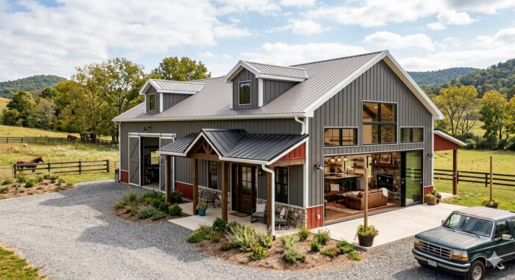 What is a barndominium