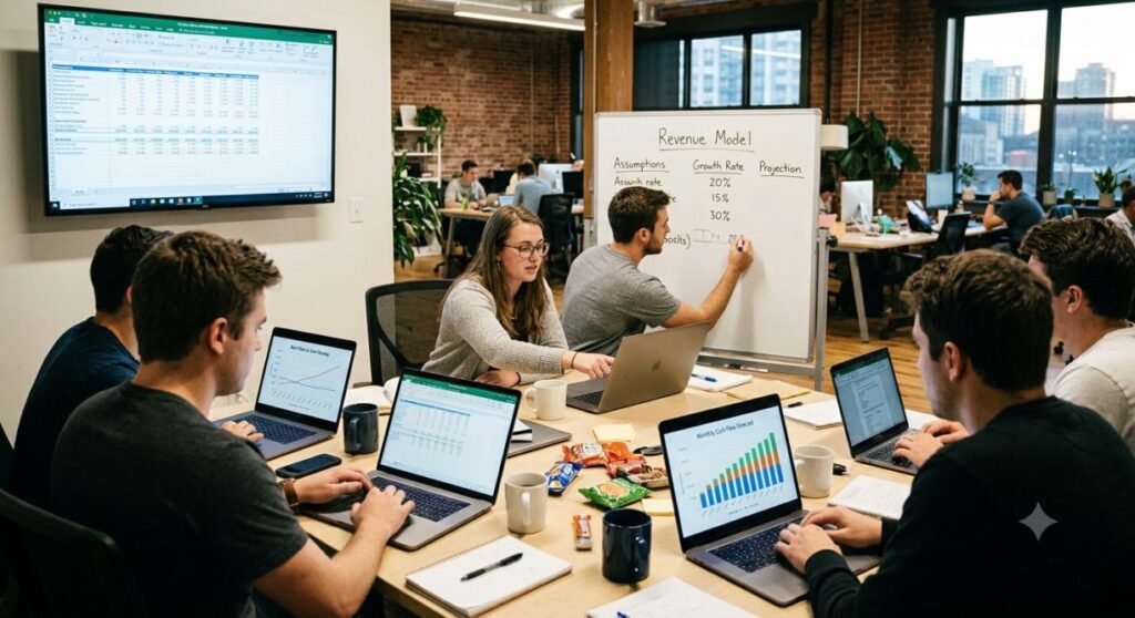 Startup Booted Financial Modeling