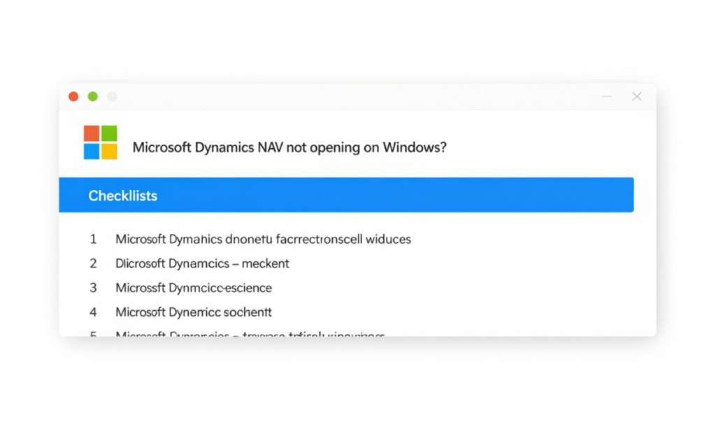 Microsoft Dynamics NAV