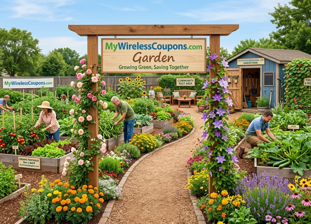 MyWirelessCoupons.com Garden: Create a Better Garden
